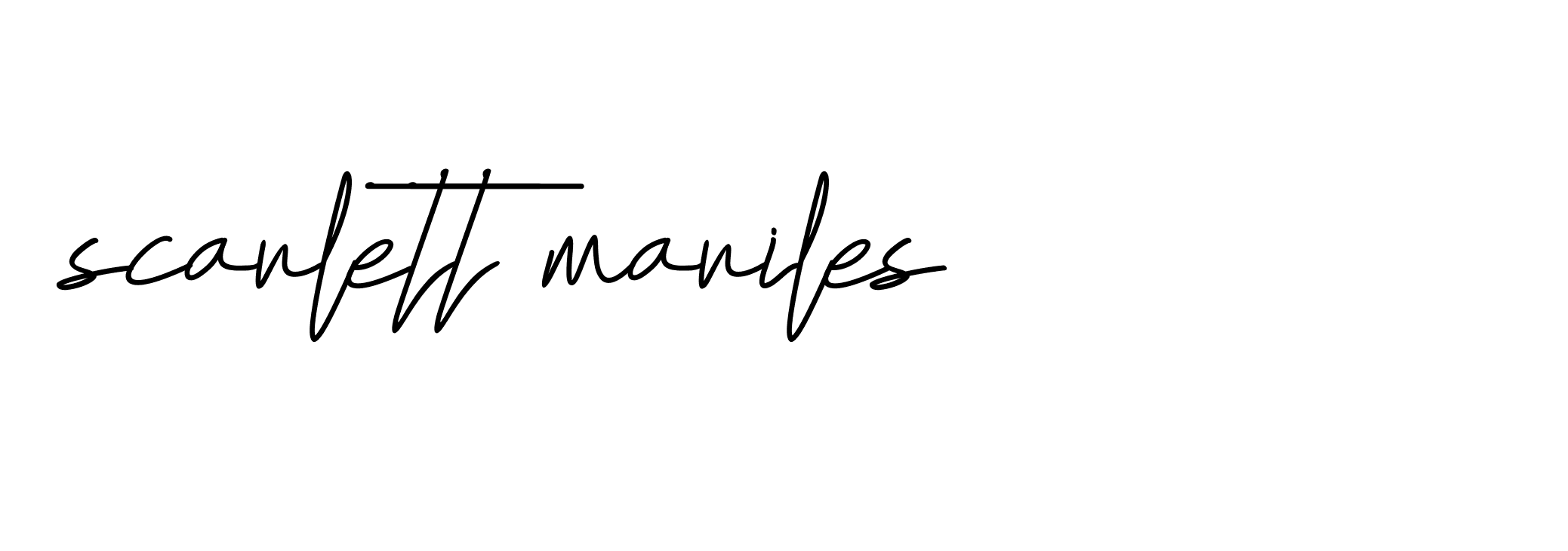 Signature of scarlett-mariles