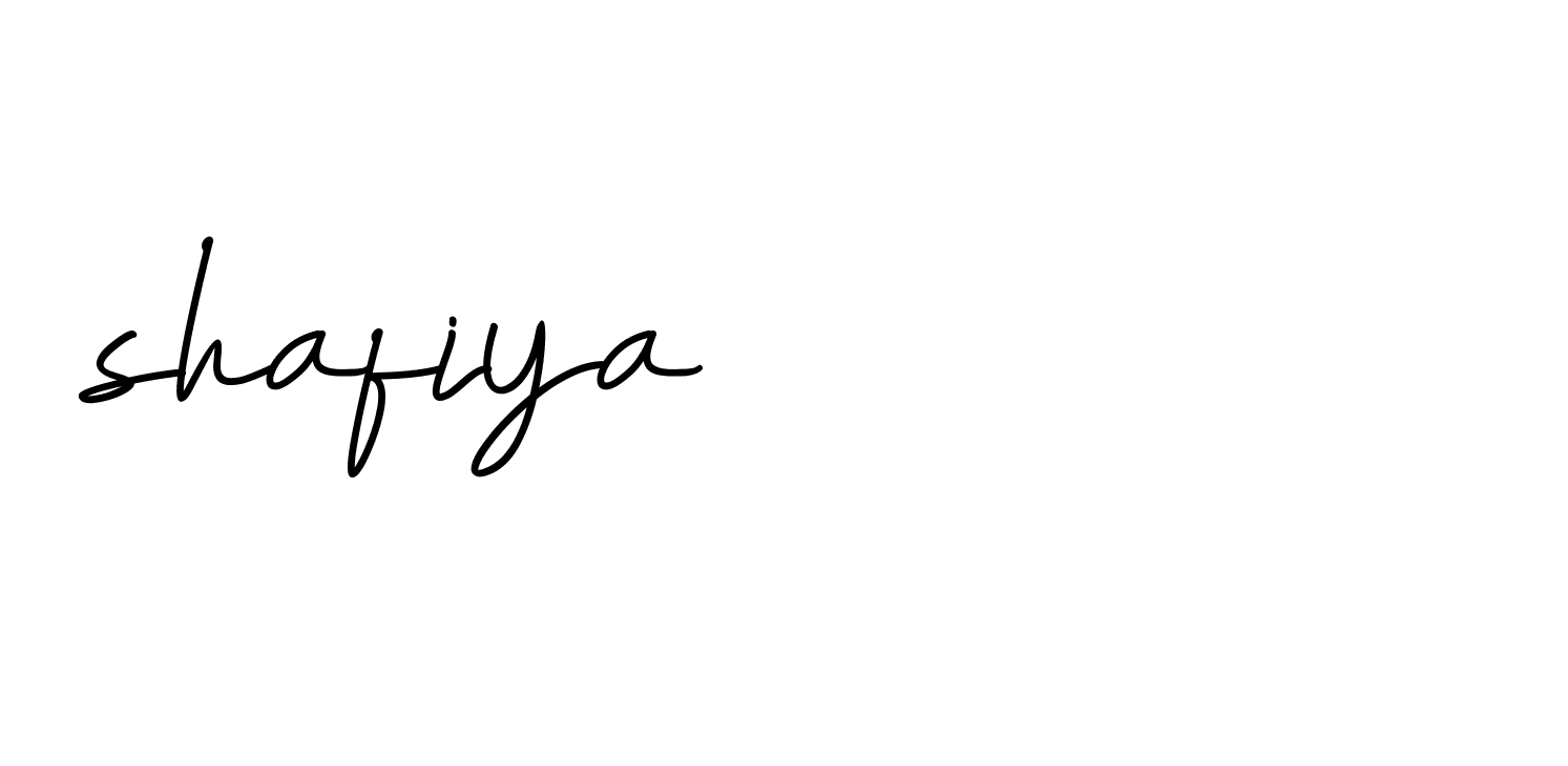 Signature of shafiya