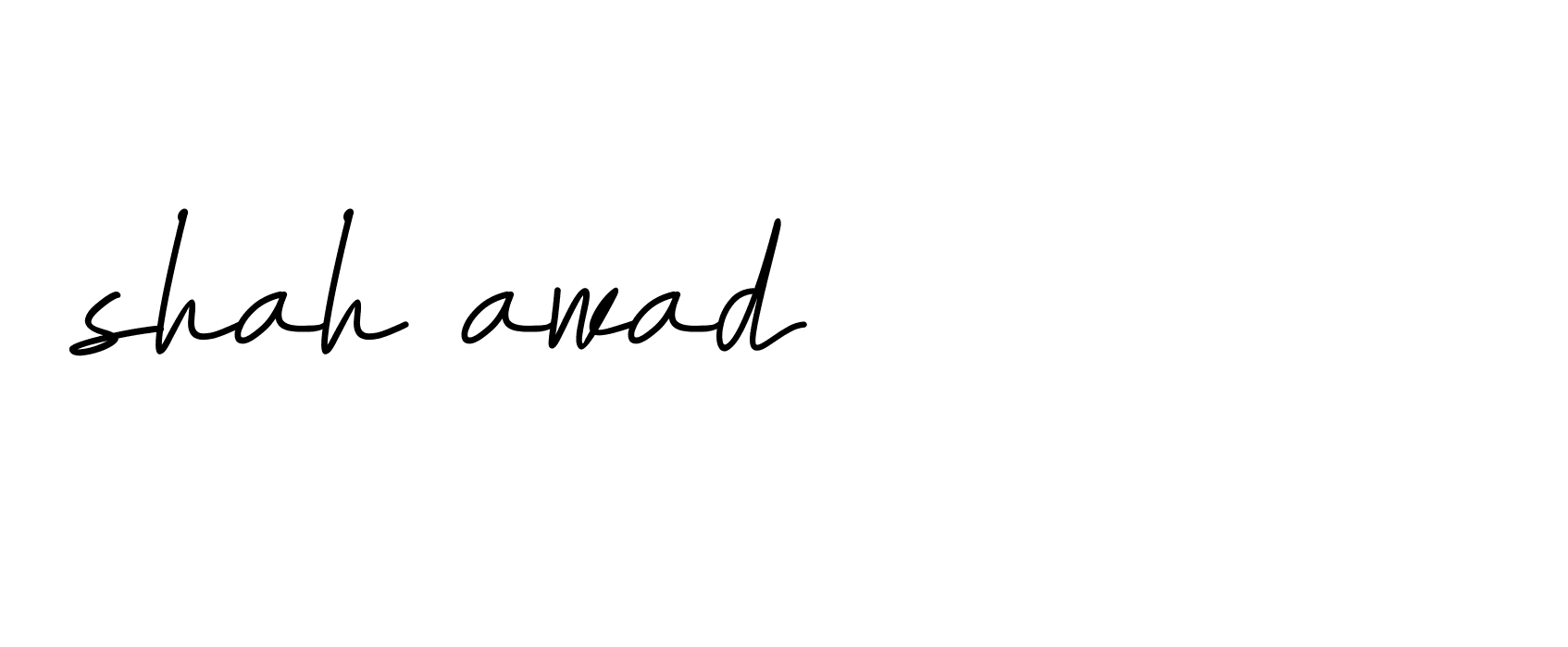 Signature of shah-awad