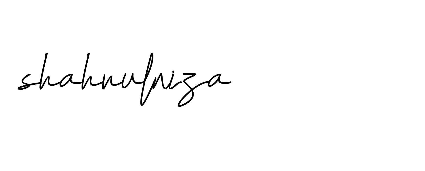 Signature of shahrulniza