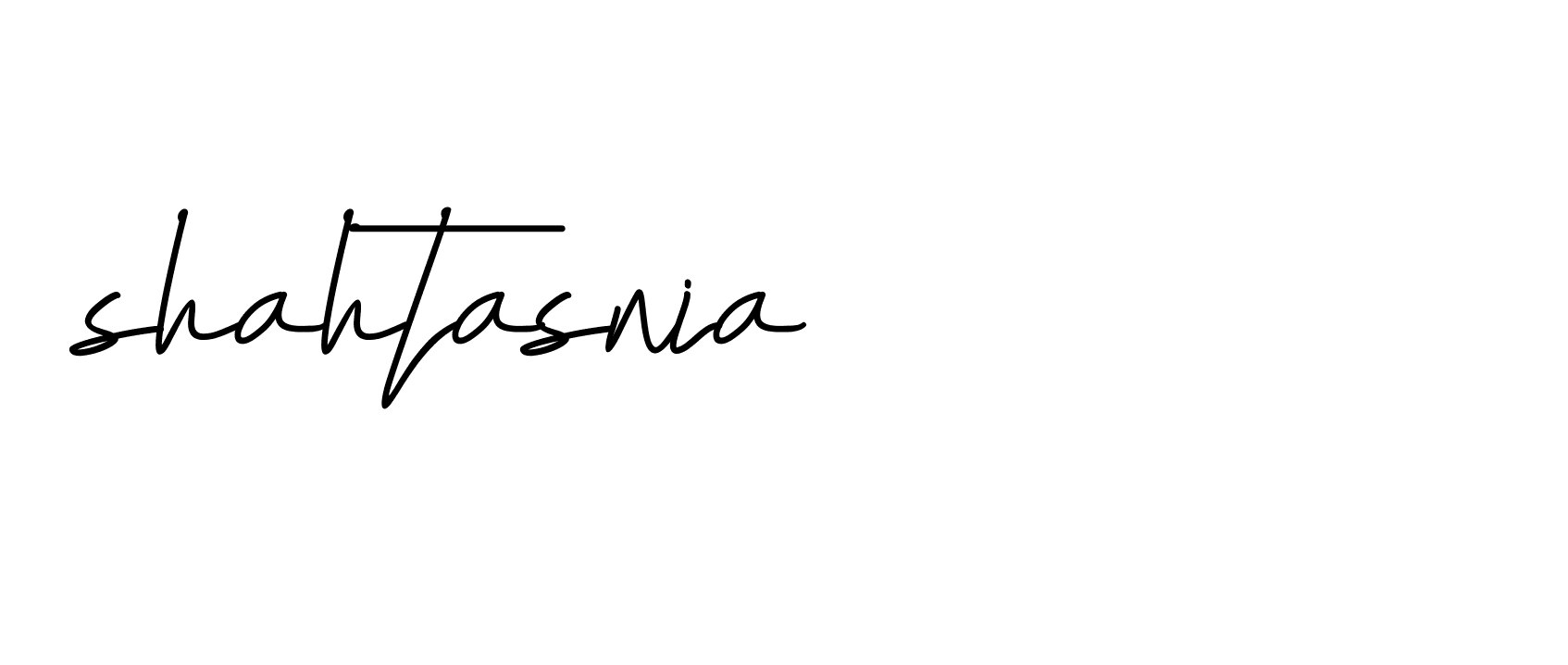 Signature of shahtasnia