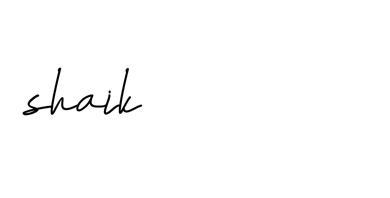 Signature of shaik