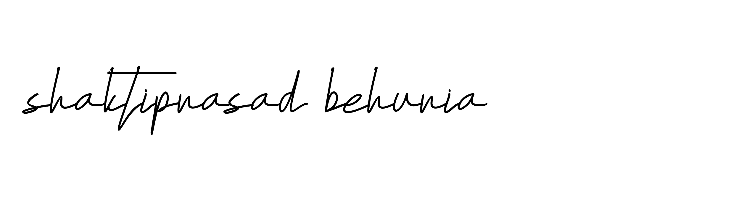 Signature of shaktiprasad-behuria