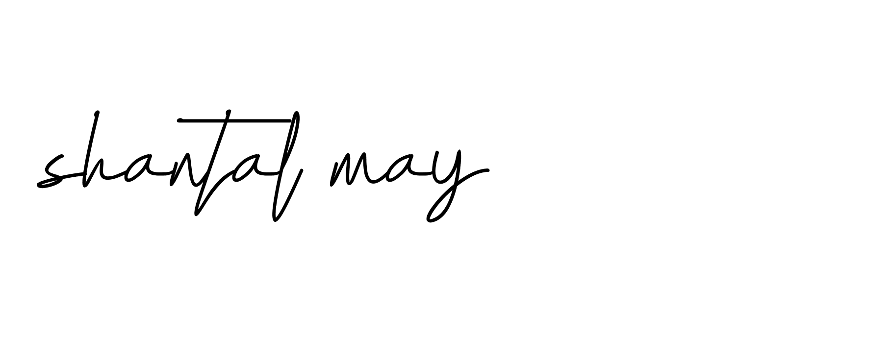 Signature of shantal-may