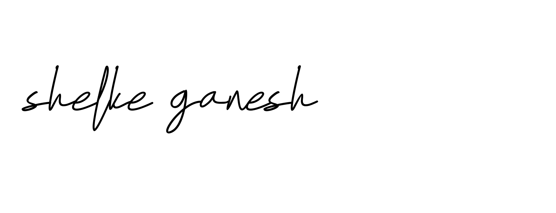 Signature of shelke-ganesh