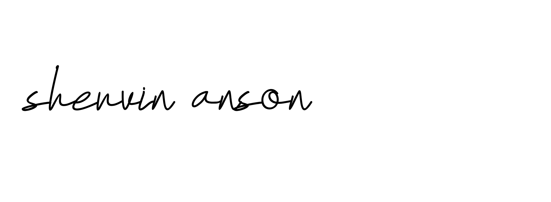 Signature of shervin-anson