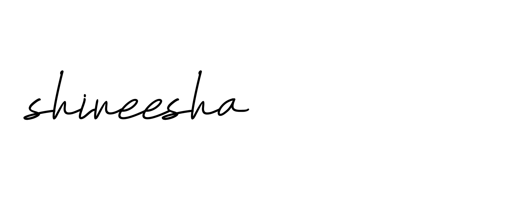 Signature of shireesha