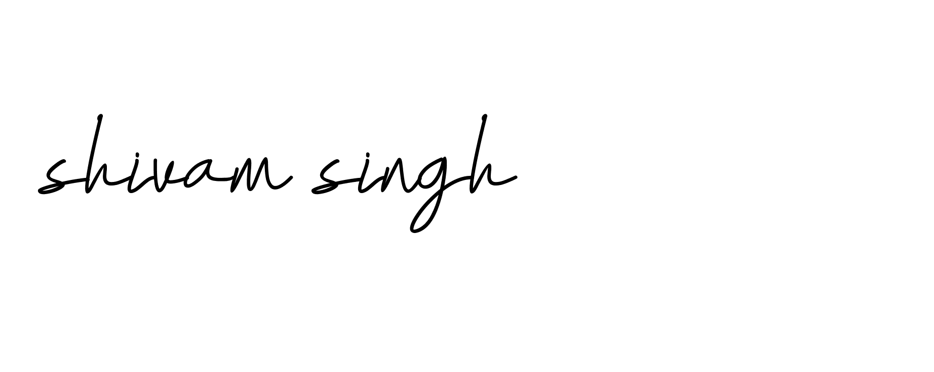 Signature of shivam-singh