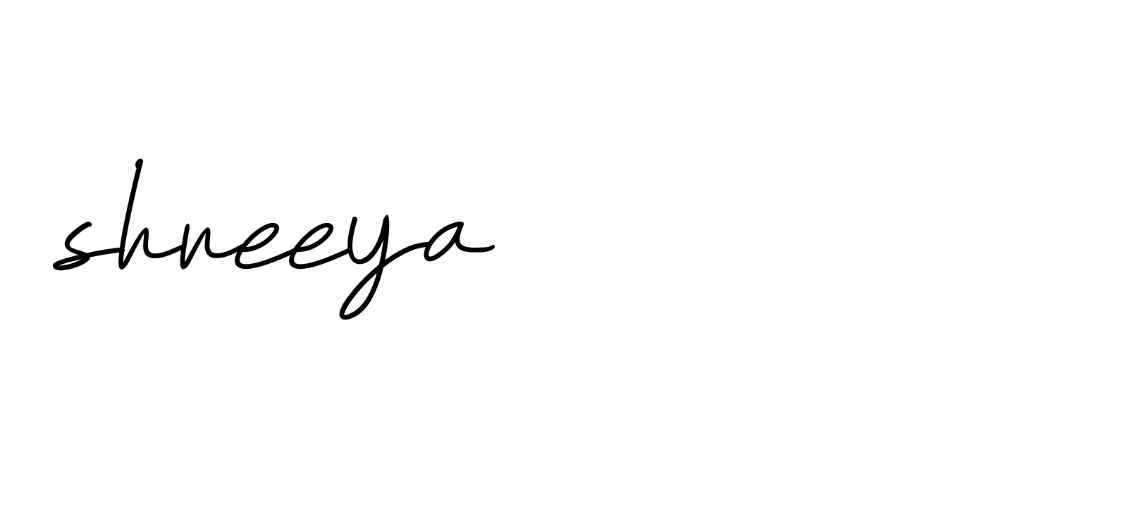 Signature of shreeya-