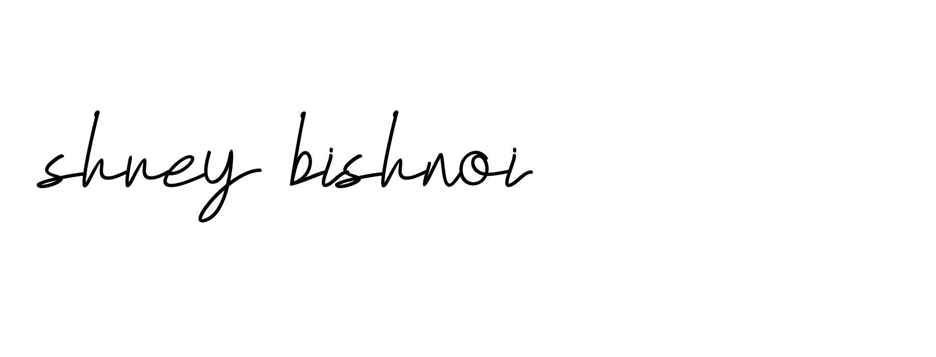 Signature of shrey-bishnoi