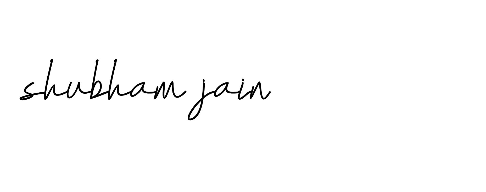 Signature of shubham-jain