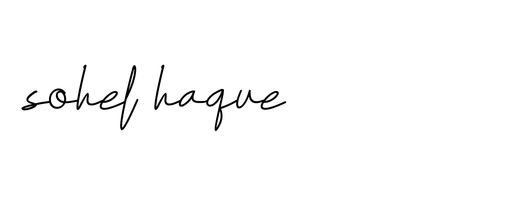 Signature of sohel-haque