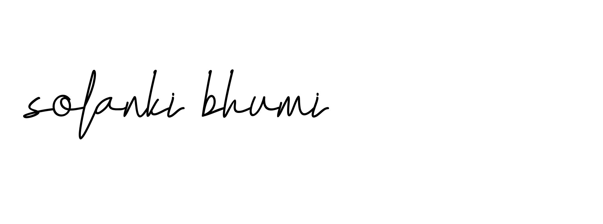 Signature of solanki-bhumi-