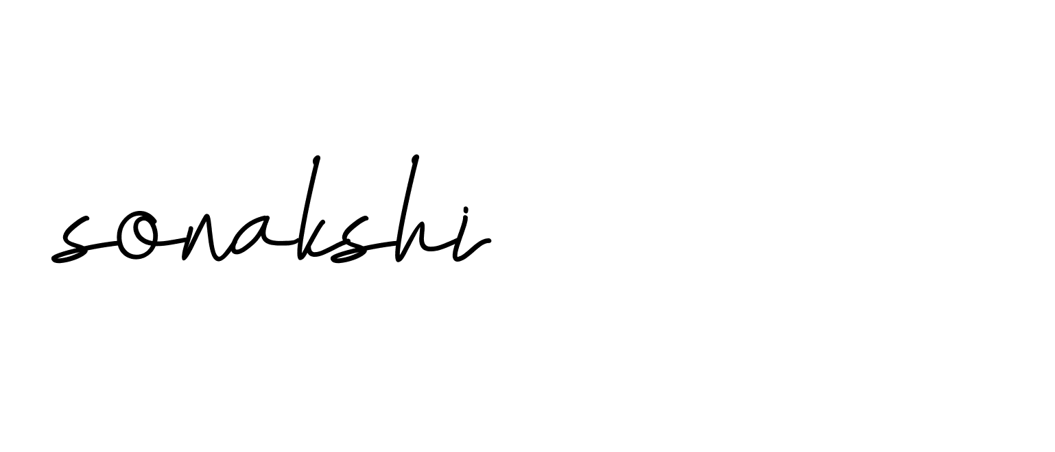 Signature of sonakshi