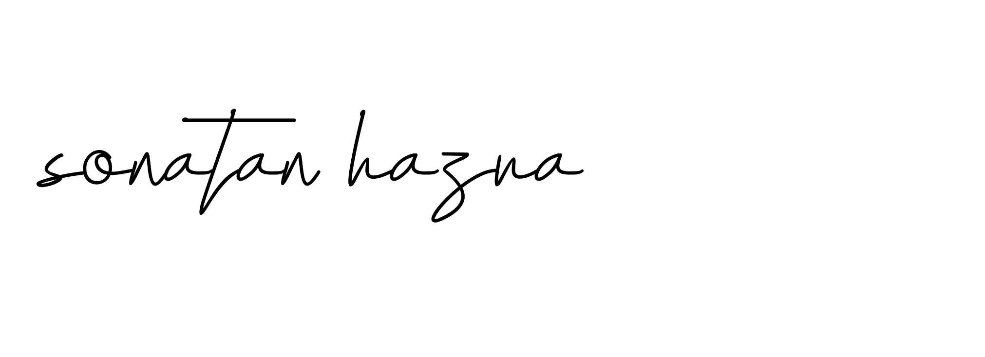 Signature of sonatan-hazra