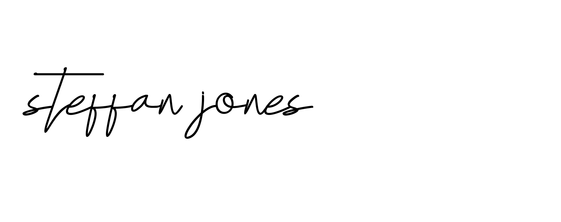 Signature of steffan-jones