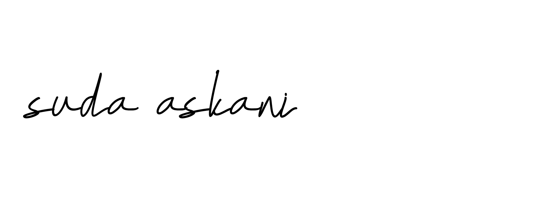 Signature of suda-askani