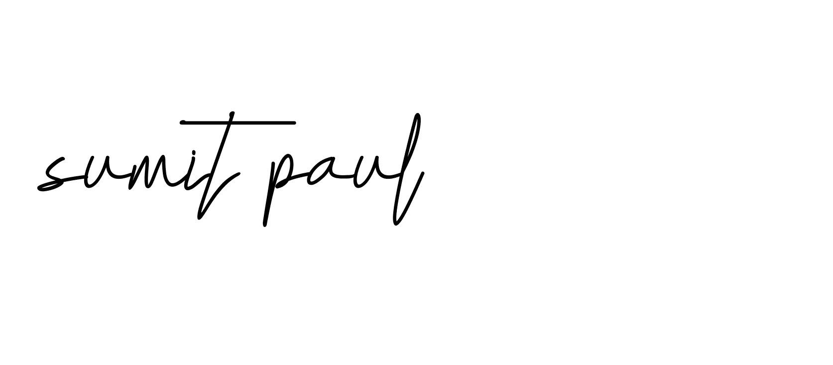 Signature of sumit-paul