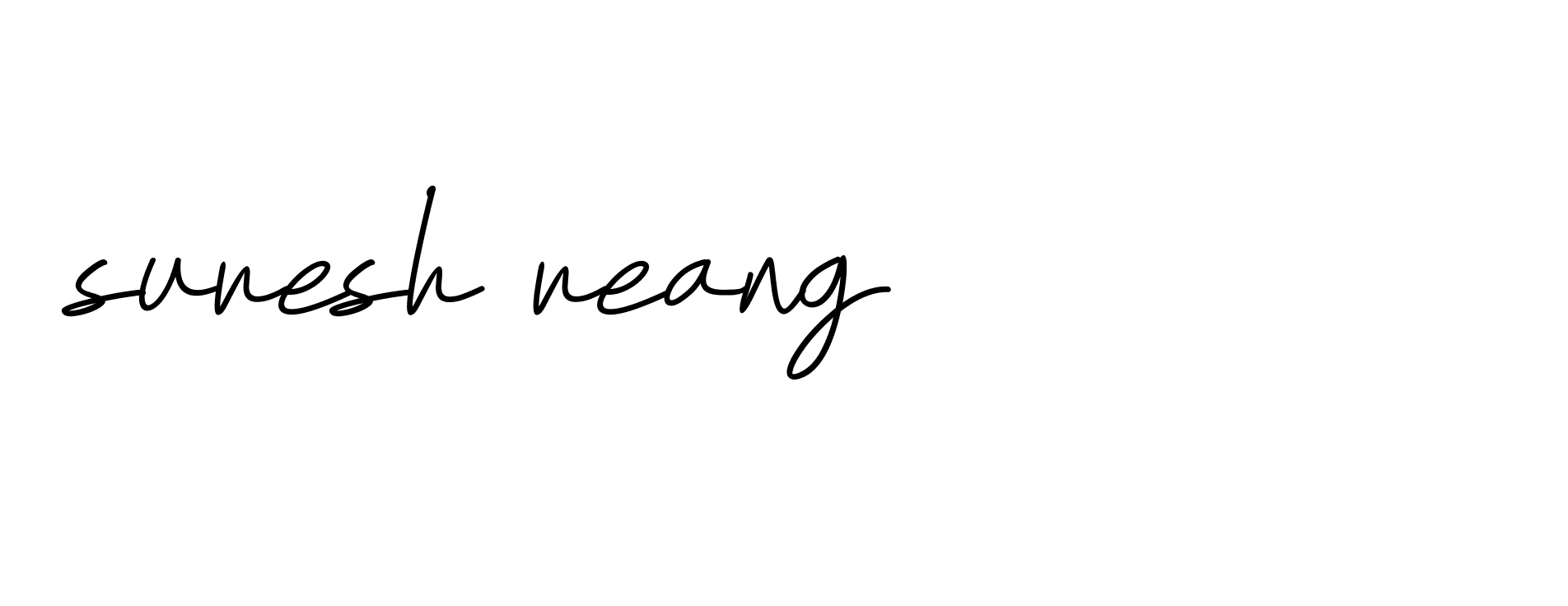 Signature of suresh-reang