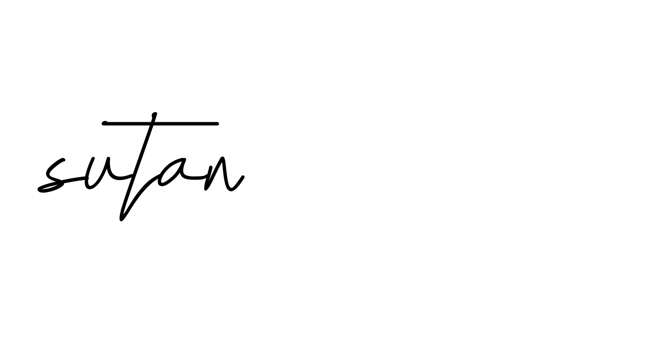 Signature of sutan