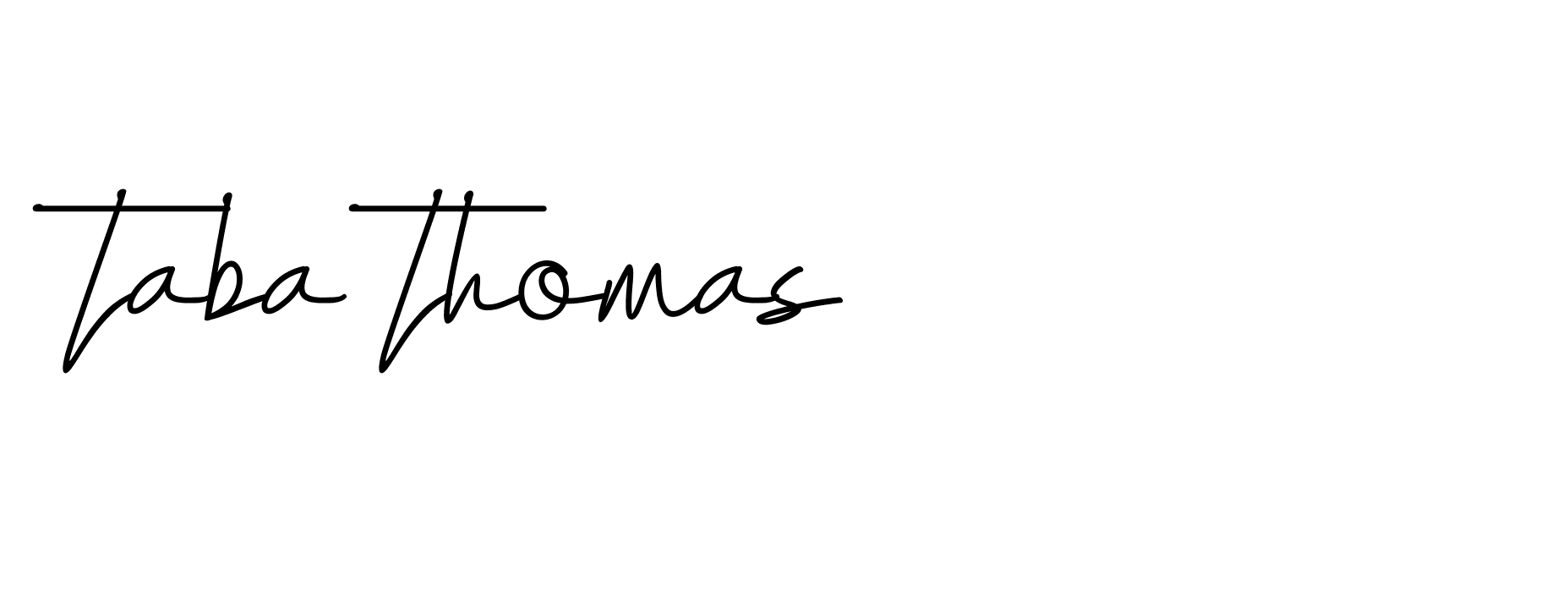 Signature of taba-thomas