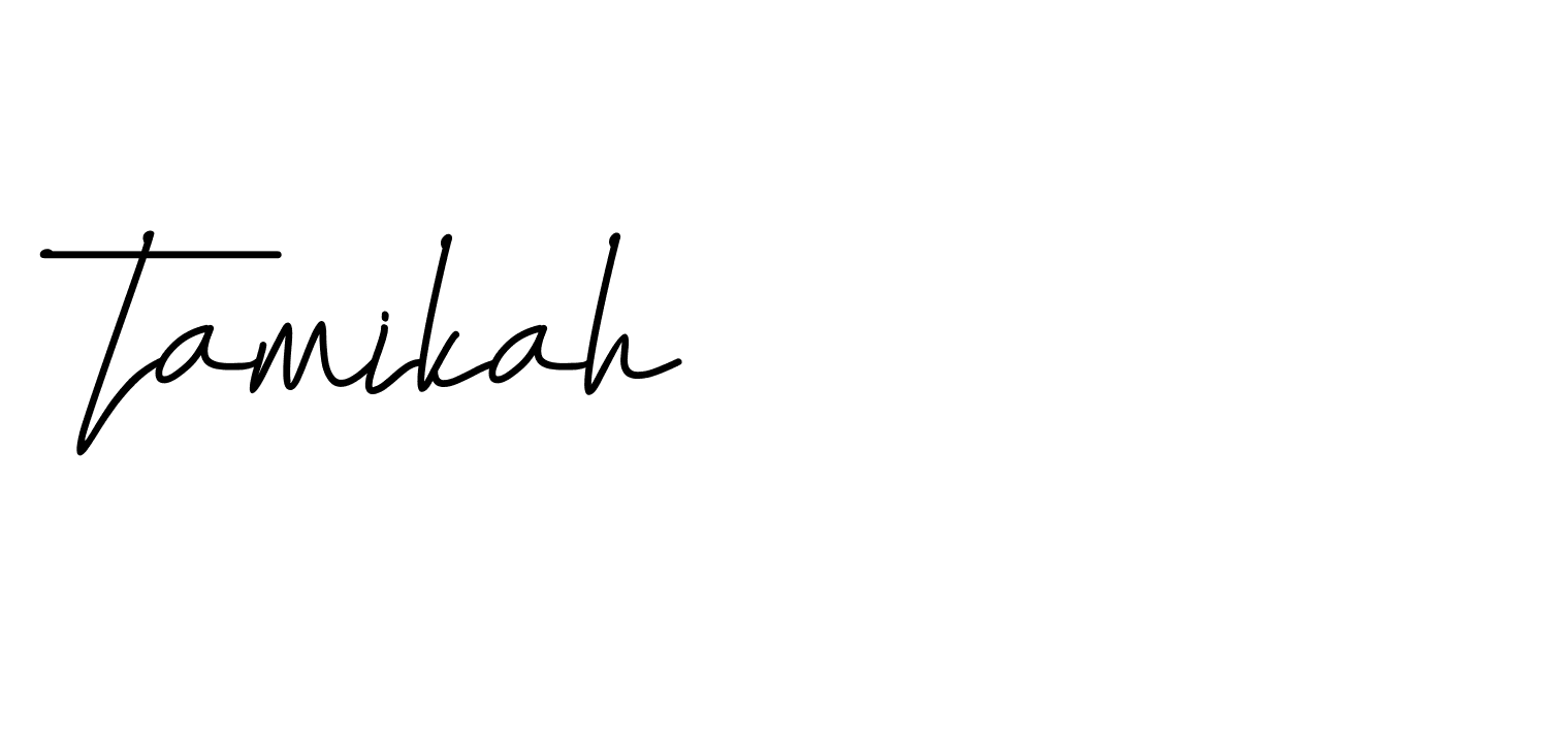 Signature of tamikah