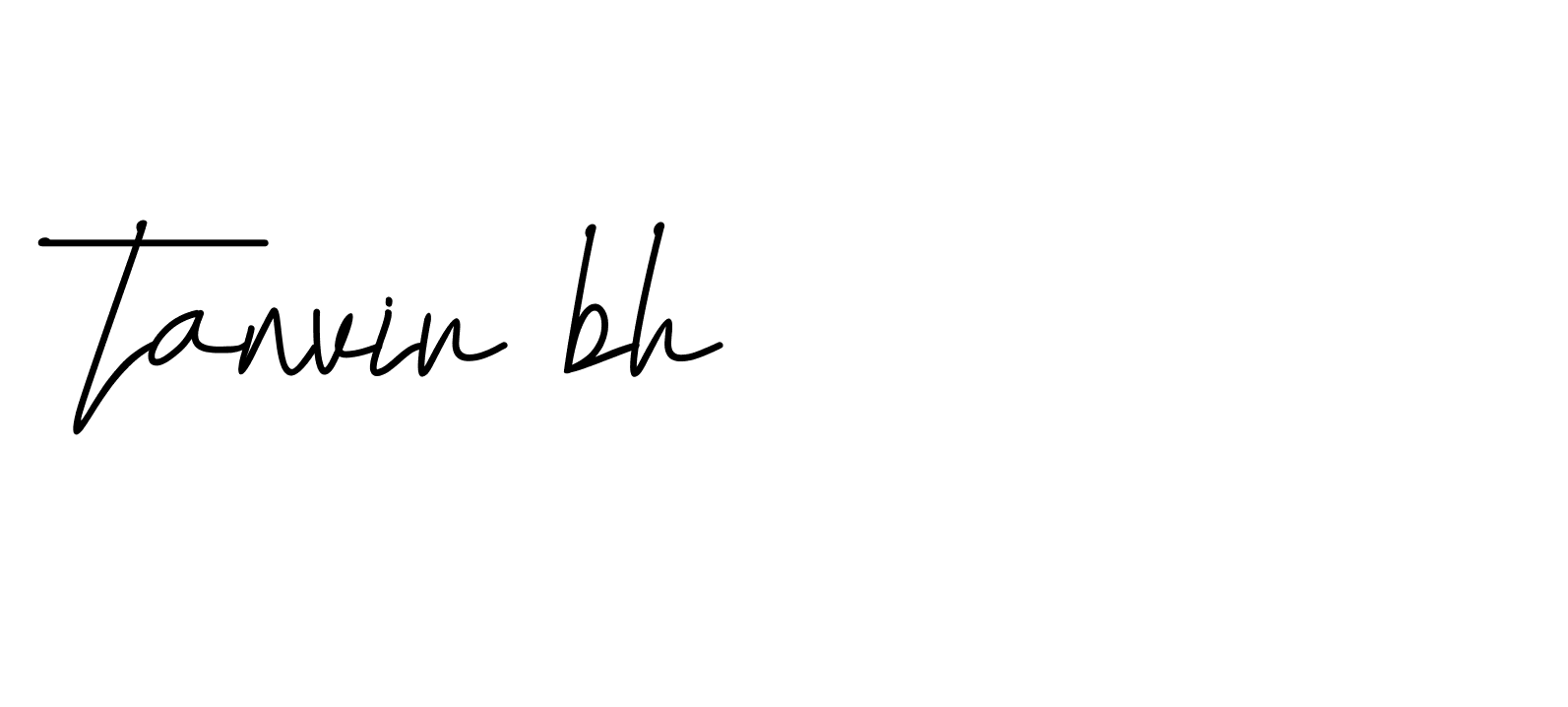 Signature of tanvir-bh