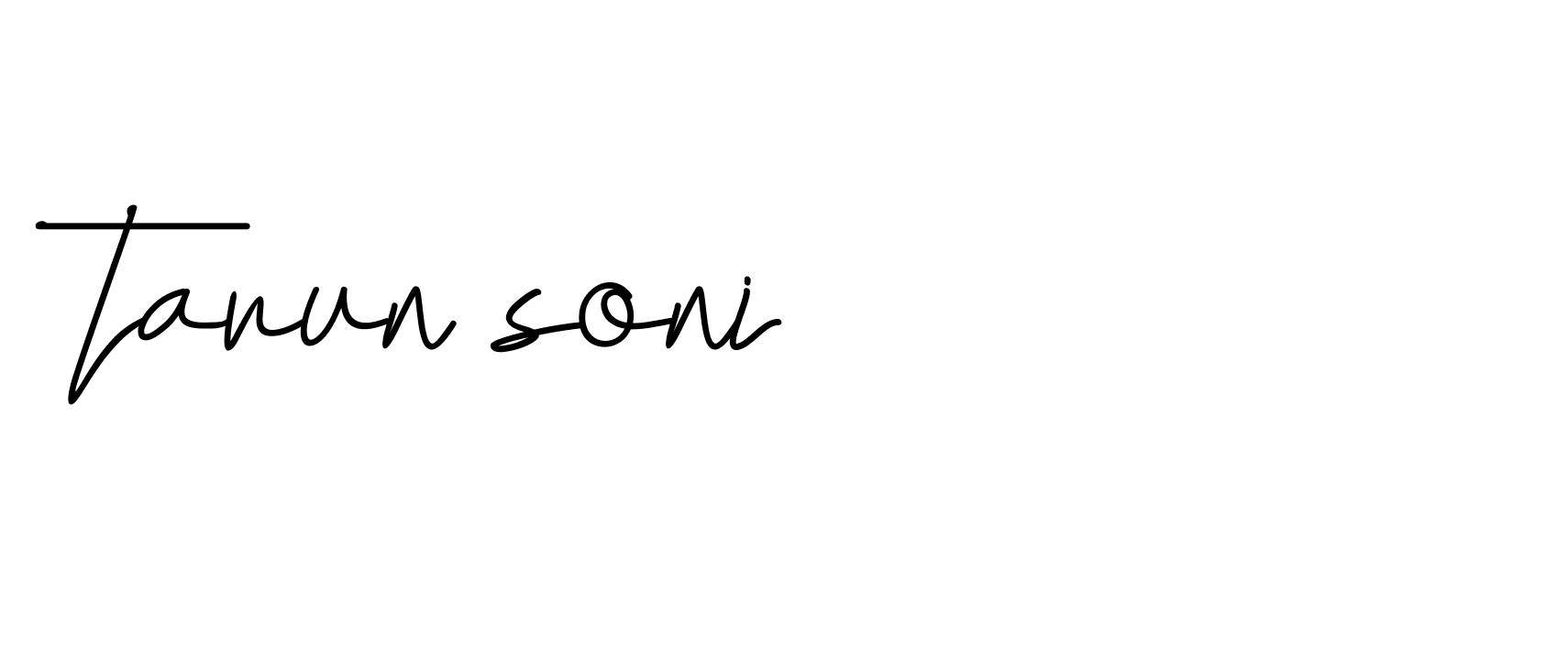 Signature of tarun-soni