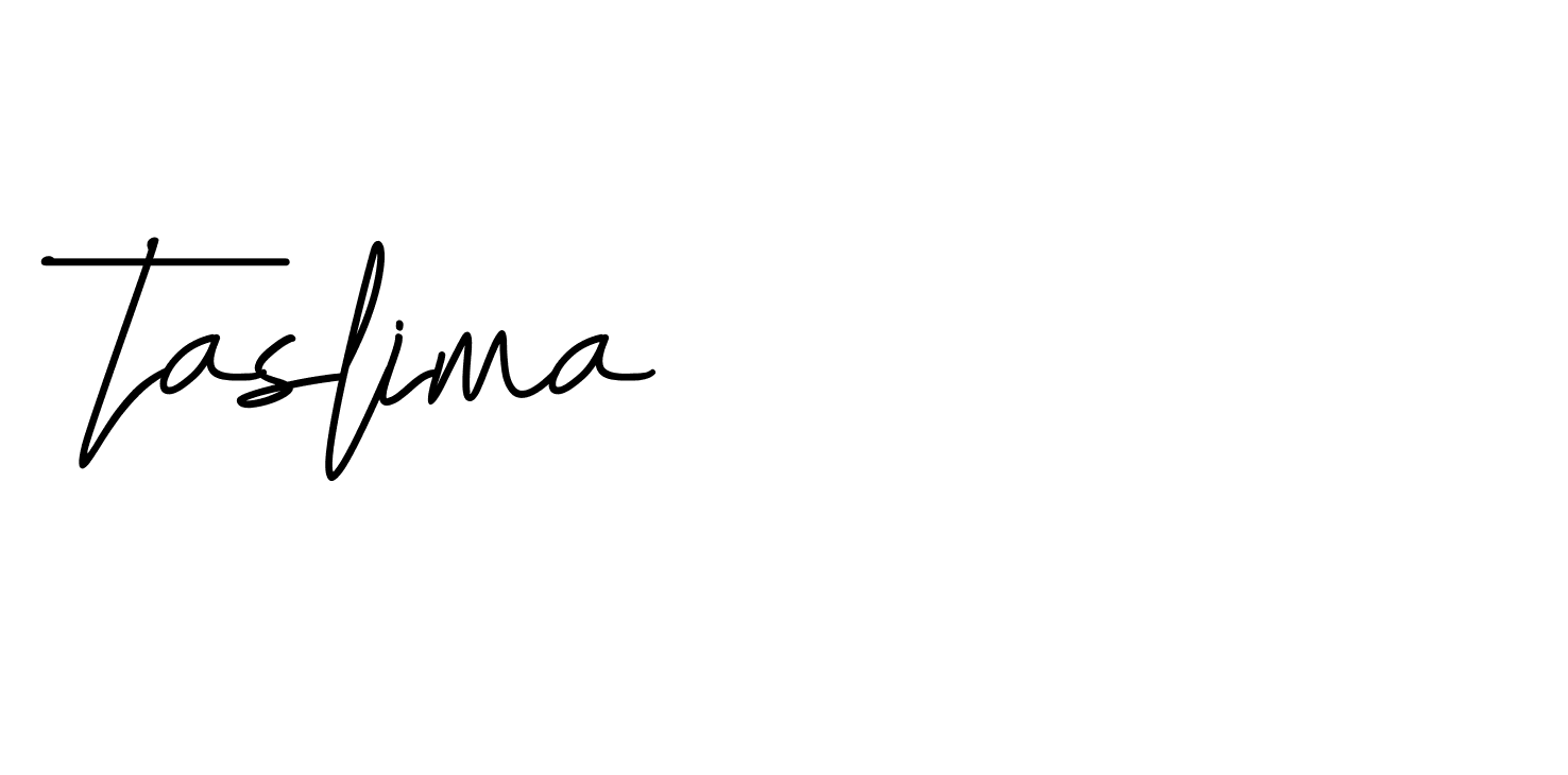 Signature of taslima