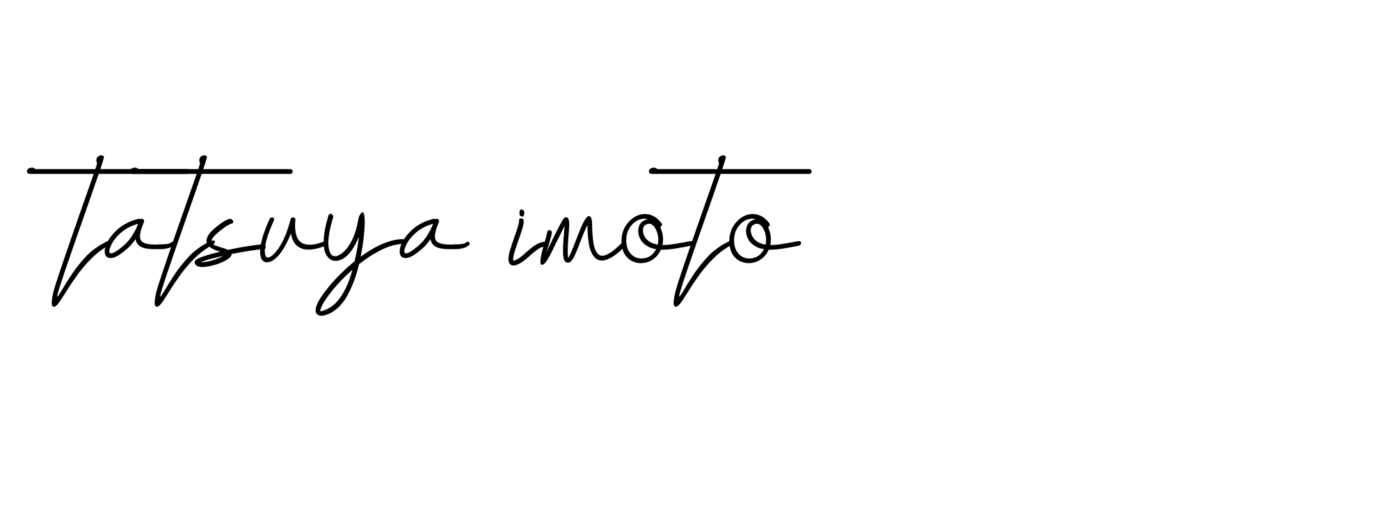 Signature of tatsuya-imoto