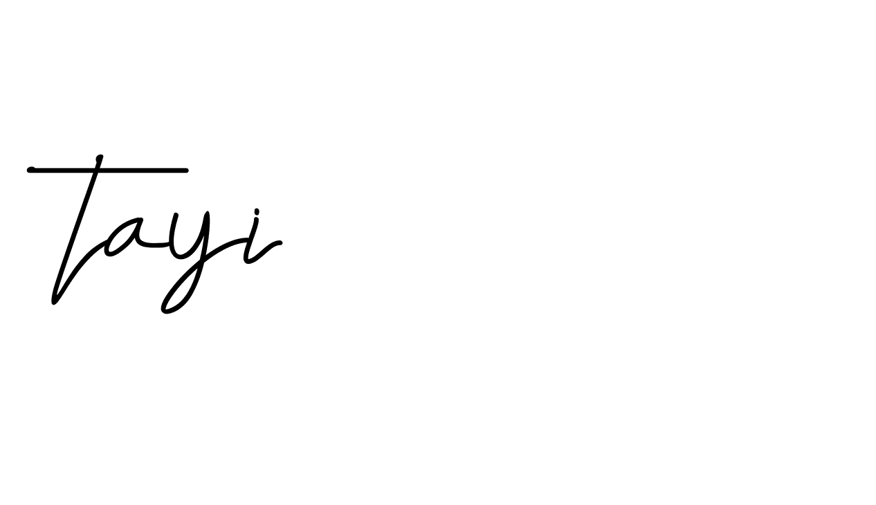 Signature of tayi