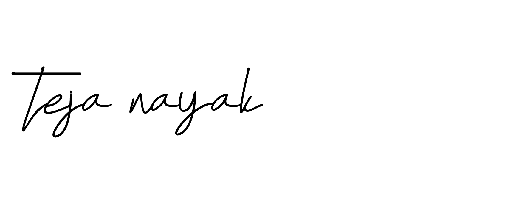 Signature of teja-nayak