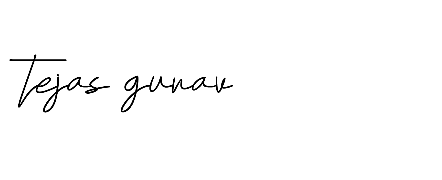 Signature of tejas-gurav