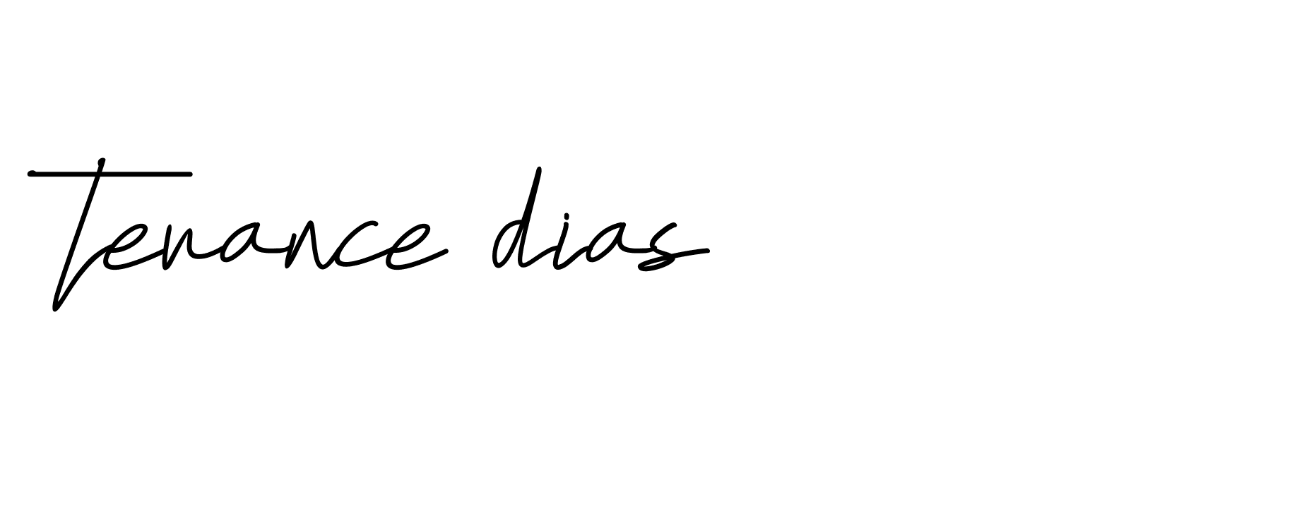 Signature of terance-dias