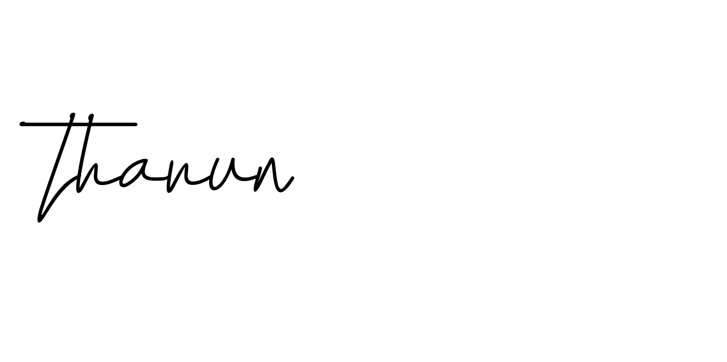 Signature of tharun