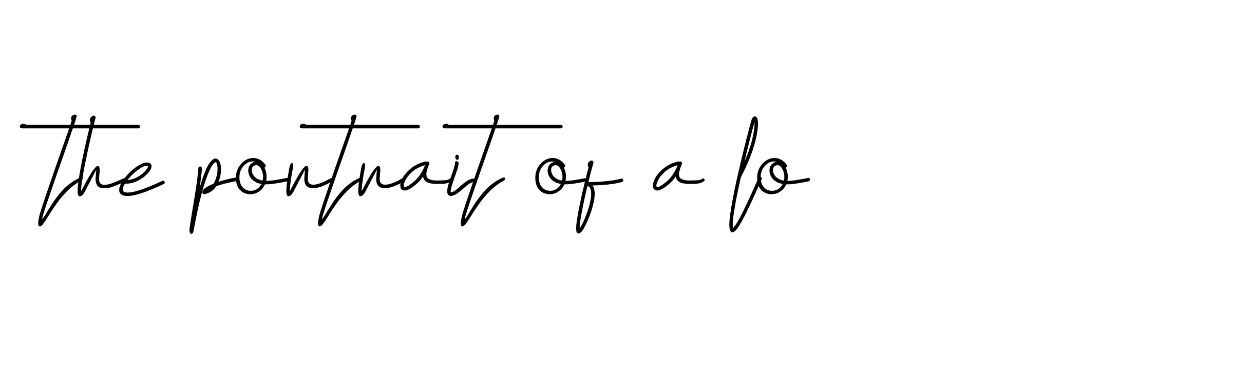 Signature of the-portrait-of-a-lo