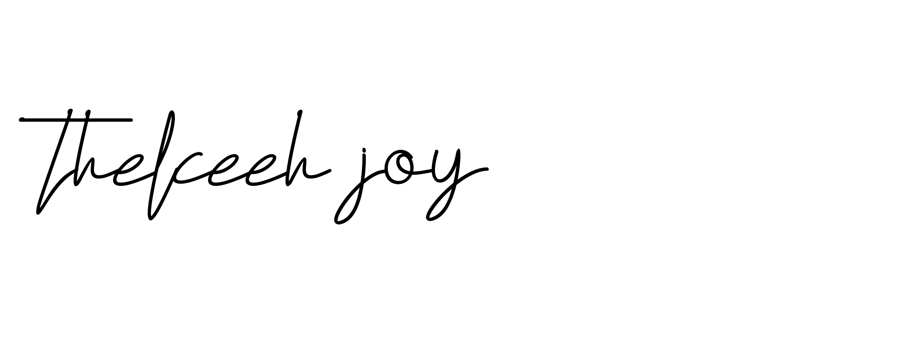 Signature of thelceeh-joy