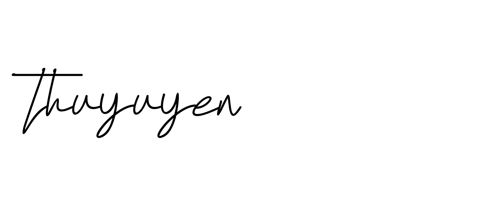 Signature of thuyuyen