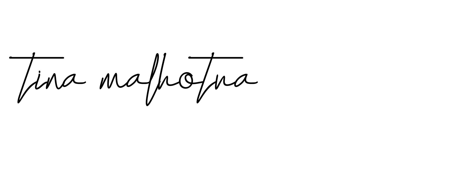 Signature of tina-malhotra