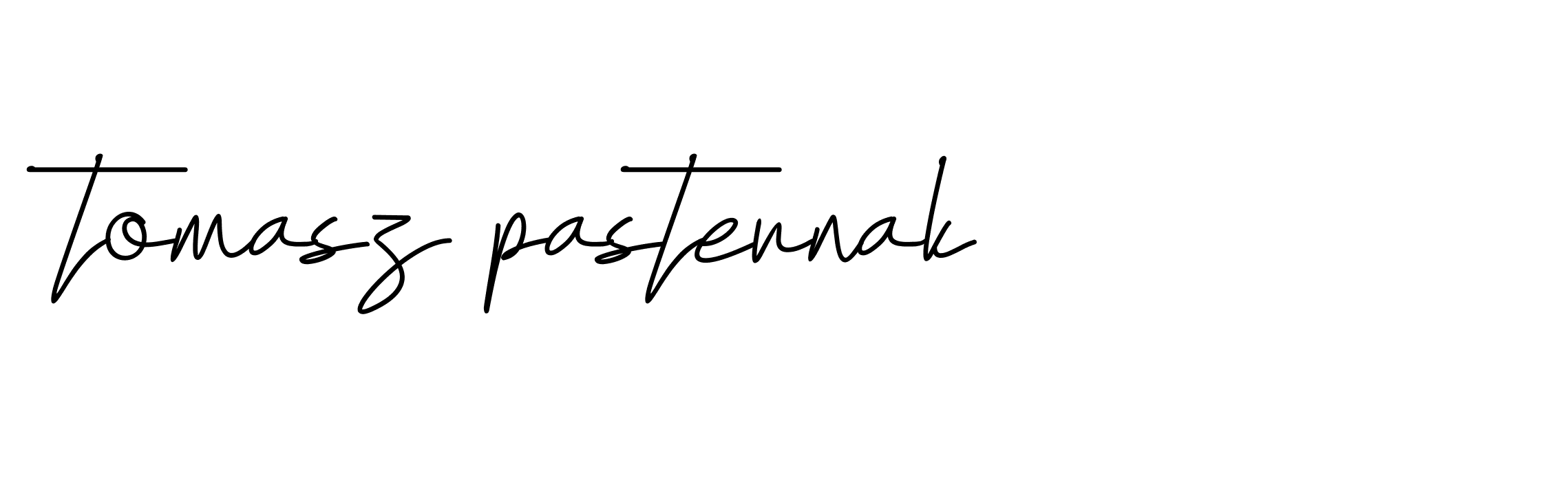 Signature of tomasz-pasternak