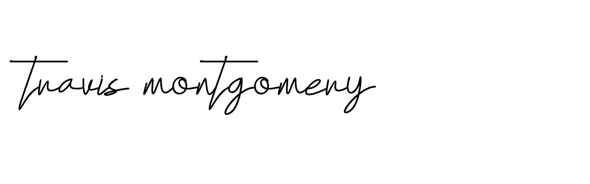 Signature of travis-montgomery