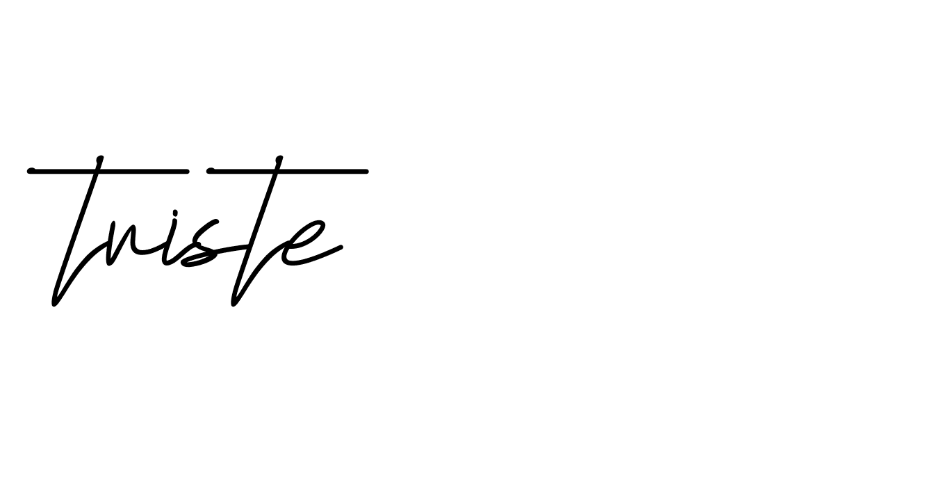 Signature of triste