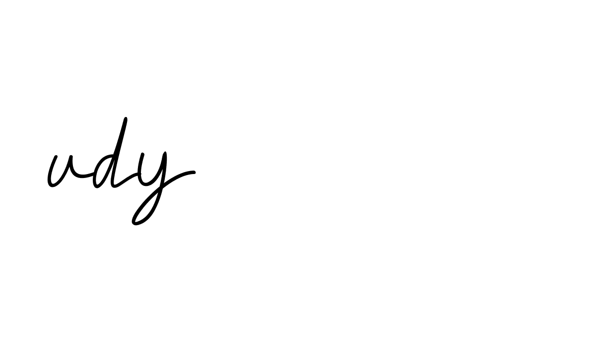 Signature of udy