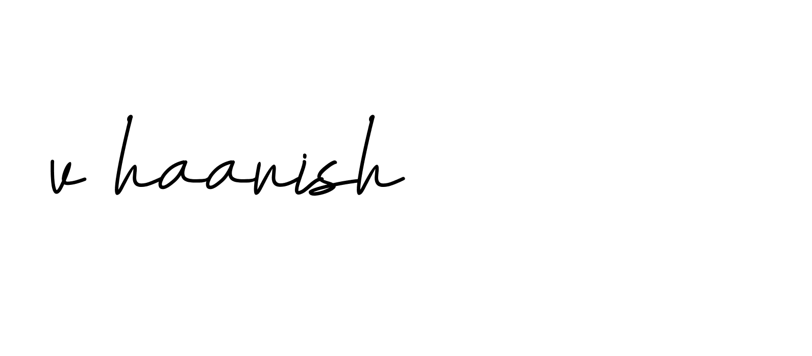 Signature of v-haarish