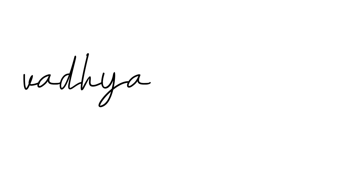 Signature of vadhya