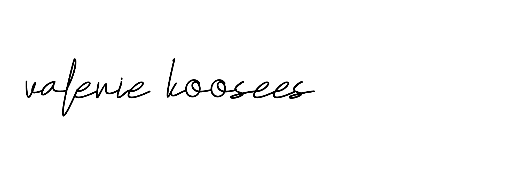 Signature of valerie-koosees