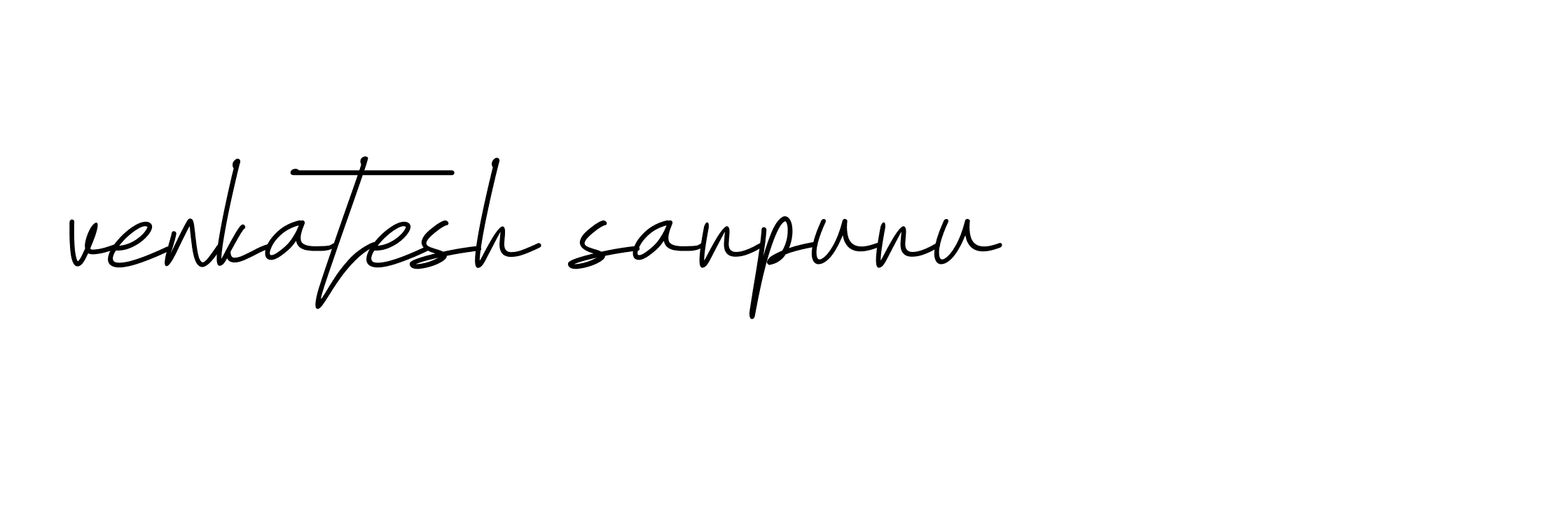 Signature of venkatesh-sarpuru