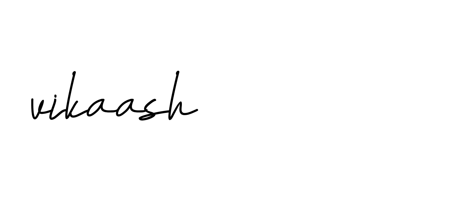 Signature of vikaash