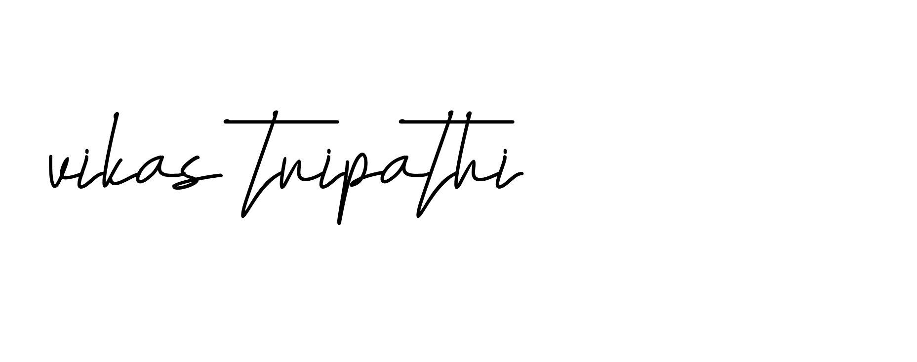 Signature of vikas-tripathi