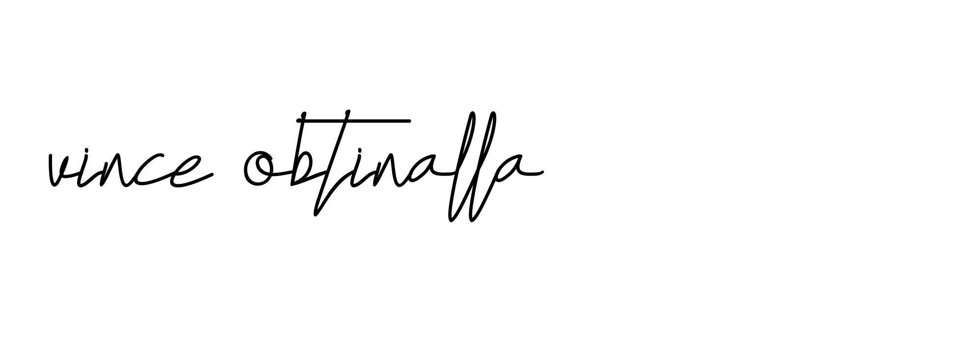 Signature of vince-obtinalla-